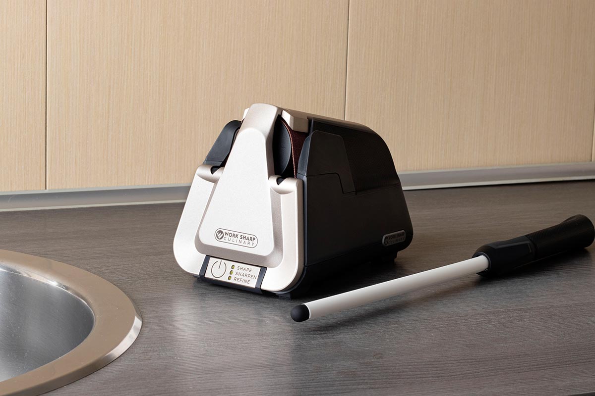 worksharp elektrische slijper voor messen knifestock